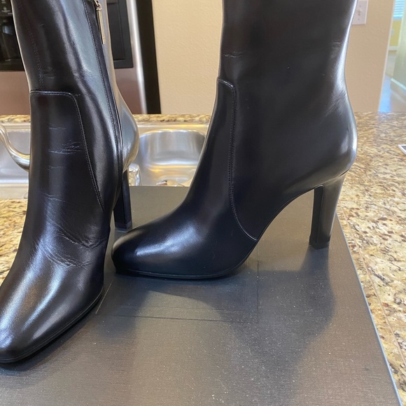 Brand New Black - Blu Bootie SAINT LAURENT - Picture 2 of 9